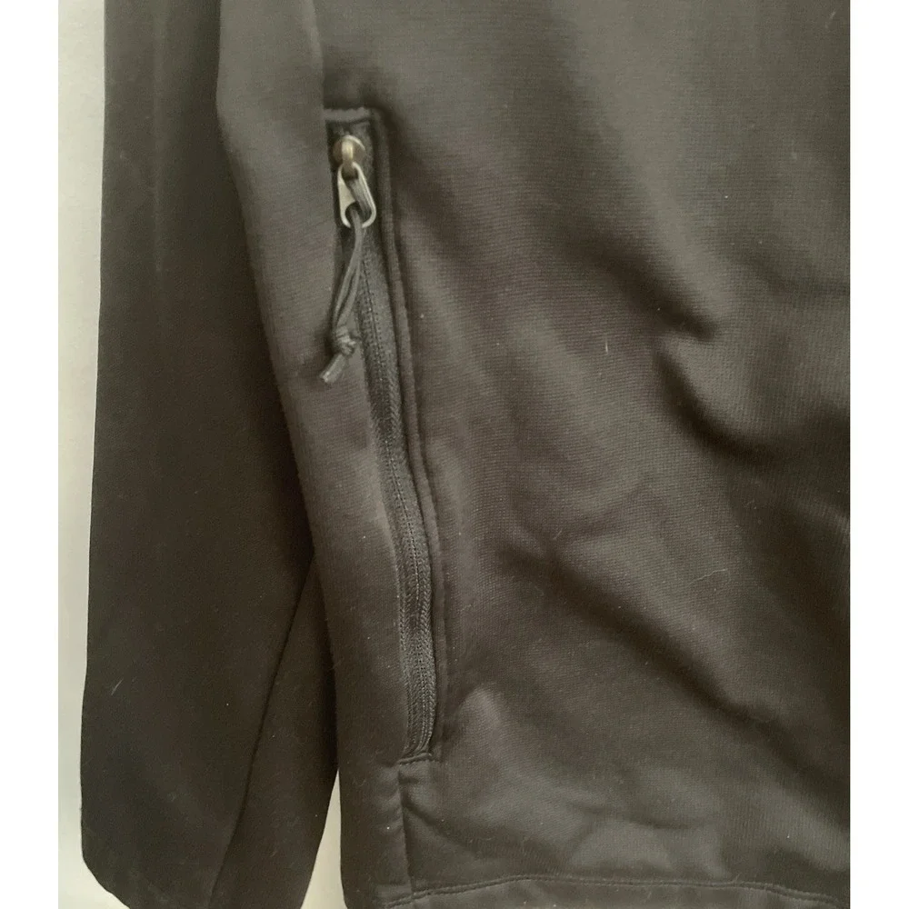 The North Face Hooded Mens Jacket Black Size XL Active Stretch Zip